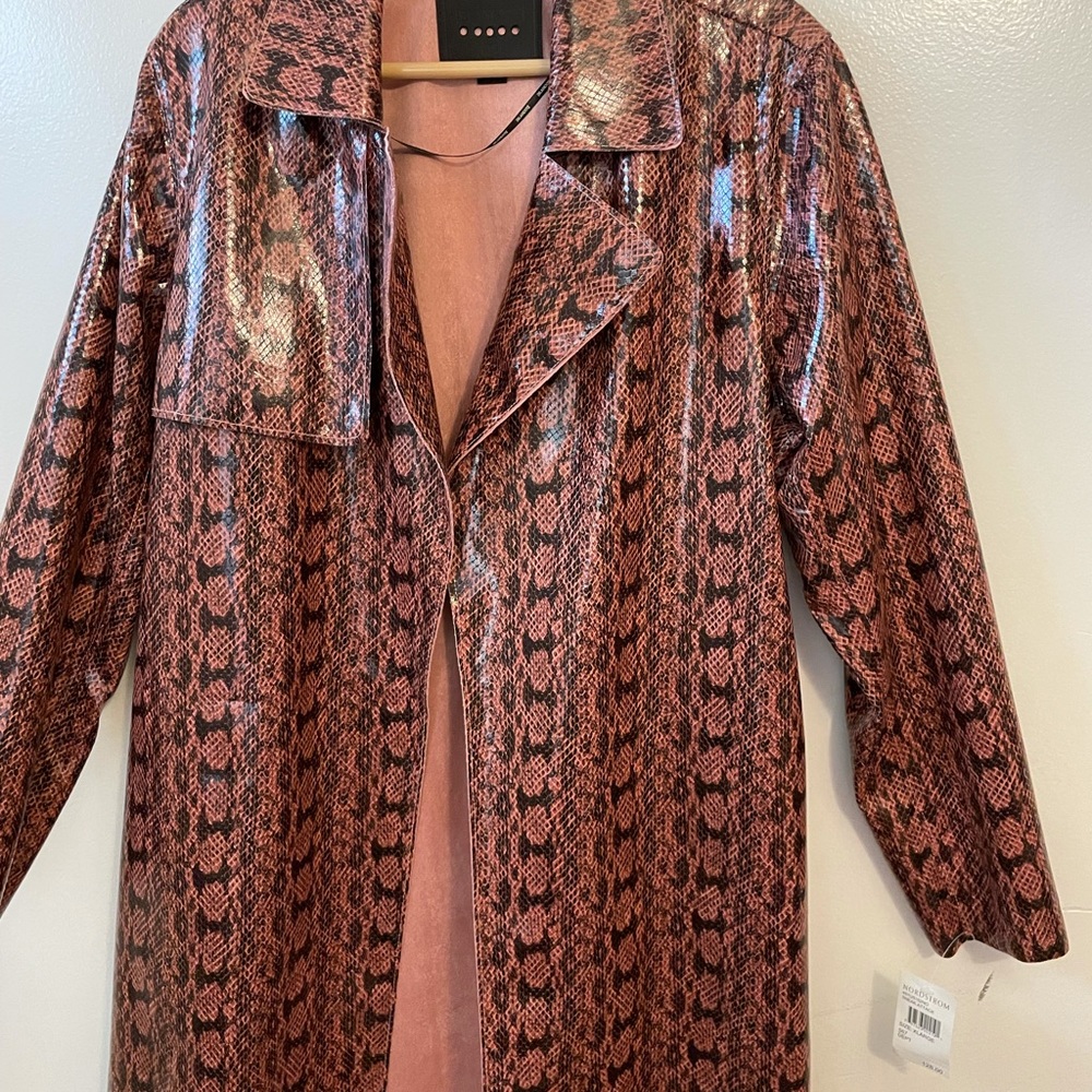 BLANK NYC XL Brown Fall/Spring Coat new. - Picture 3 of 8